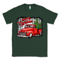 Sports Green merry christmas red truck christmas trees Classic Tee - Jasminsmagicworld