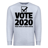 Heather Grey USA 2020 President Trump Biden election Premium Sweatshirt - Bettercallsaul