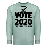 Seafoam USA 2020 President Trump Biden election Premium Sweatshirt - Bettercallsaul