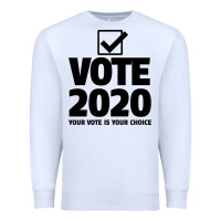 White USA 2020 President Trump Biden election Premium Sweatshirt - Bettercallsaul