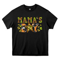 Black mamas boy Heavy Core Tee - texasbilliewilder