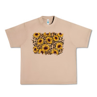 Burro sunflower leopard background Urban Heavy Tee - AdoDesignShop