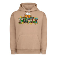 Pigment Burro Lucky beers St. Patrick's Day Urban Hoodie - CowGirlArtShop