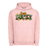 Pigment Salmon Lucky beers St. Patrick's Day Urban Hoodie - CowGirlArtShop