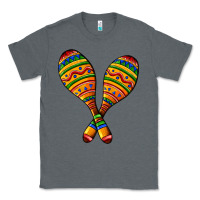 Charcoal Heather mexican maracas Classic Tee - AdoDesignShop