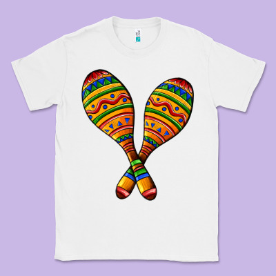 Mexican Maracas Classic Tee Designed By Adodesignshop