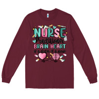 Burgundy nurse practitioner Long Sleeve Tee - MaliasSmallBusiness