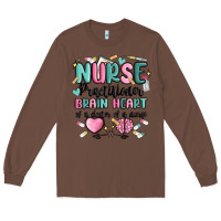 Chestnut nurse practitioner Long Sleeve Tee - MaliasSmallBusiness