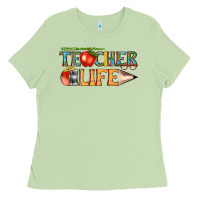 Matcha teacher life Ladies Tee - texasbilliewilder