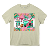 Mossy certified nursing assistant coffee cups Heavy Core Tee - Zillion Design Studio