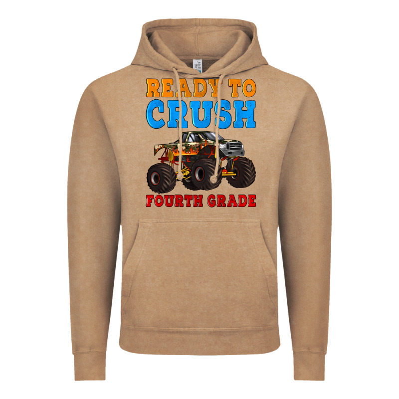 Ready To Crush Fourth Grade Vintage Hoodie by Artiststas | Teevron