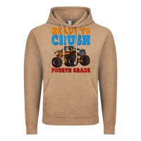 Vintage Coffee ready to crush fourth grade Vintage Hoodie - Artiststas