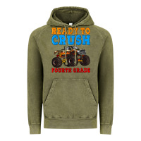 Vintage Olive ready to crush fourth grade Vintage Hoodie - Artiststas