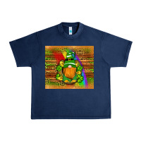 Navy st patricks gnomes rainbow Urban Heavy Tee - Artiststas