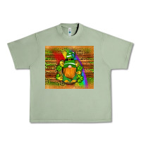 Oil Green st patricks gnomes rainbow Urban Heavy Tee - Artiststas