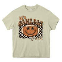 Mossy it's game day y'all football smiley face Heavy Core Tee - BarkalooDesign