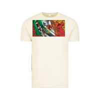 Vintage Arctic mexico flag cowhide leopard sunflower and roses licanse  plate Vintage Tee - Artiststas