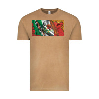 Vintage Camel mexico flag cowhide leopard sunflower and roses licanse  plate Vintage Tee - Artiststas