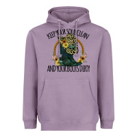 Lavender Keep Your Soul Clean And Your Boots Dırty Cowgirl Boots Heavyweight Hoodie - Bettercallsaul