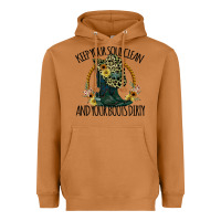 Meerkat Keep Your Soul Clean And Your Boots Dırty Cowgirl Boots Heavyweight Hoodie - Bettercallsaul