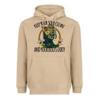 Mushroom Keep Your Soul Clean And Your Boots Dırty Cowgirl Boots Heavyweight Hoodie - Bettercallsaul