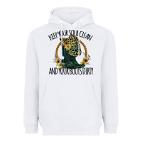 White Keep Your Soul Clean And Your Boots Dırty Cowgirl Boots Heavyweight Hoodie - Bettercallsaul