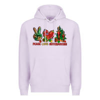Lilac Peace love Nutcrackers Premium Hoodie - NancyCooperArtShop