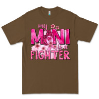 Cacao My Mini Is a Fighter with Ribbon Premium Tee - texasbilliewilder
