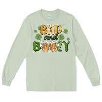 Matcha bad and boozy Long Sleeve Tee - MaliasSmallBusiness