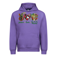 Tulip Peace love dia de los muertos Mexico Urban Hoodie - HowdyJamesFarm
