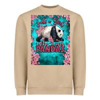 Just A Girl Who Loves Pandas Heavyweight Sweatshirt | Teevron
