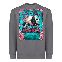 Storm just a girl who loves pandas Heavyweight Sweatshirt - LillyAllenDesigns