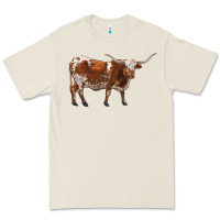 Bone longhorn Premium Tee - RanaPortraitStore