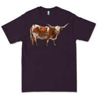 Plum longhorn Premium Tee - RanaPortraitStore