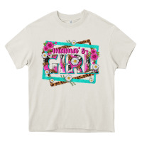 Cream mamas girl Heavy Core Tee - texasbilliewilder