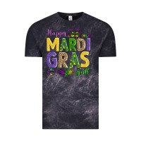 Cloud Black happy mardi gras y'all Vintage Tee - AdoDesignShop