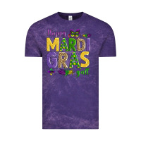 Cloud Purple happy mardi gras y'all Vintage Tee - AdoDesignShop