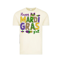 Vintage Arctic happy mardi gras y'all Vintage Tee - AdoDesignShop