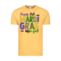 Happy Mardi Gras Y'all Vintage Tee | Teevron