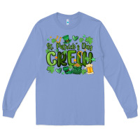 Colony Blue st.patrick's day crew Long Sleeve Tee - MaliasSmallBusiness
