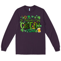 Plum st.patrick's day crew Long Sleeve Tee - MaliasSmallBusiness