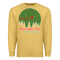 Antique Gold Merry Christmas To All To All A Good Night Premium Sweatshirt - Bettercallsaul