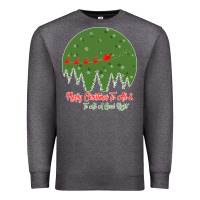 Charcoal Heather Merry Christmas To All To All A Good Night Premium Sweatshirt - Bettercallsaul