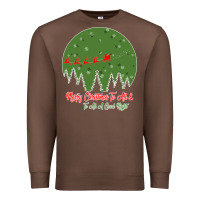 Chestnut Merry Christmas To All To All A Good Night Premium Sweatshirt - Bettercallsaul