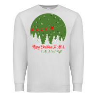 Dove Grey Merry Christmas To All To All A Good Night Premium Sweatshirt - Bettercallsaul