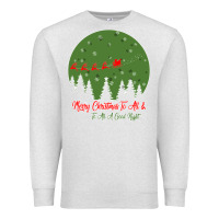 Oatmeal Heather Merry Christmas To All To All A Good Night Premium Sweatshirt - Bettercallsaul