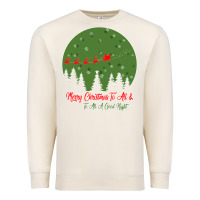 Sandshell Merry Christmas To All To All A Good Night Premium Sweatshirt - Bettercallsaul