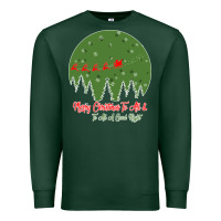 Sports Green Merry Christmas To All To All A Good Night Premium Sweatshirt - Bettercallsaul