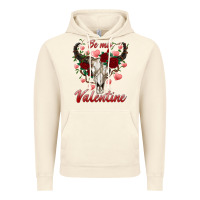 Vintage Artic be my valentine bull skull Vintage Hoodie - RanaPortraitStore