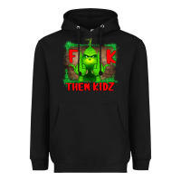 Black Fuck Them Kids Grinch Heavyweight Hoodie - Bettercallsaul